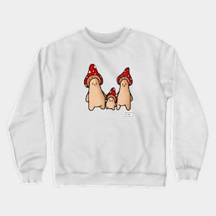 Mushroom Creature Family Crewneck Sweatshirt